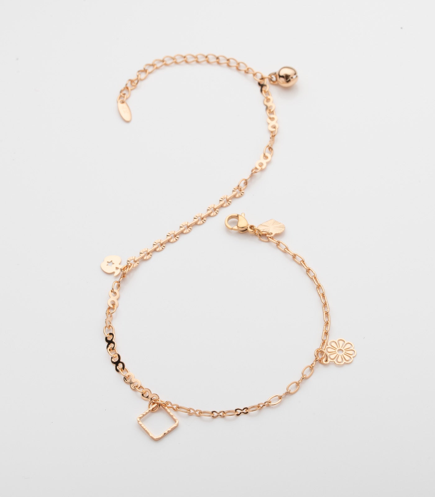 Cute Charm Anklet (Brass)