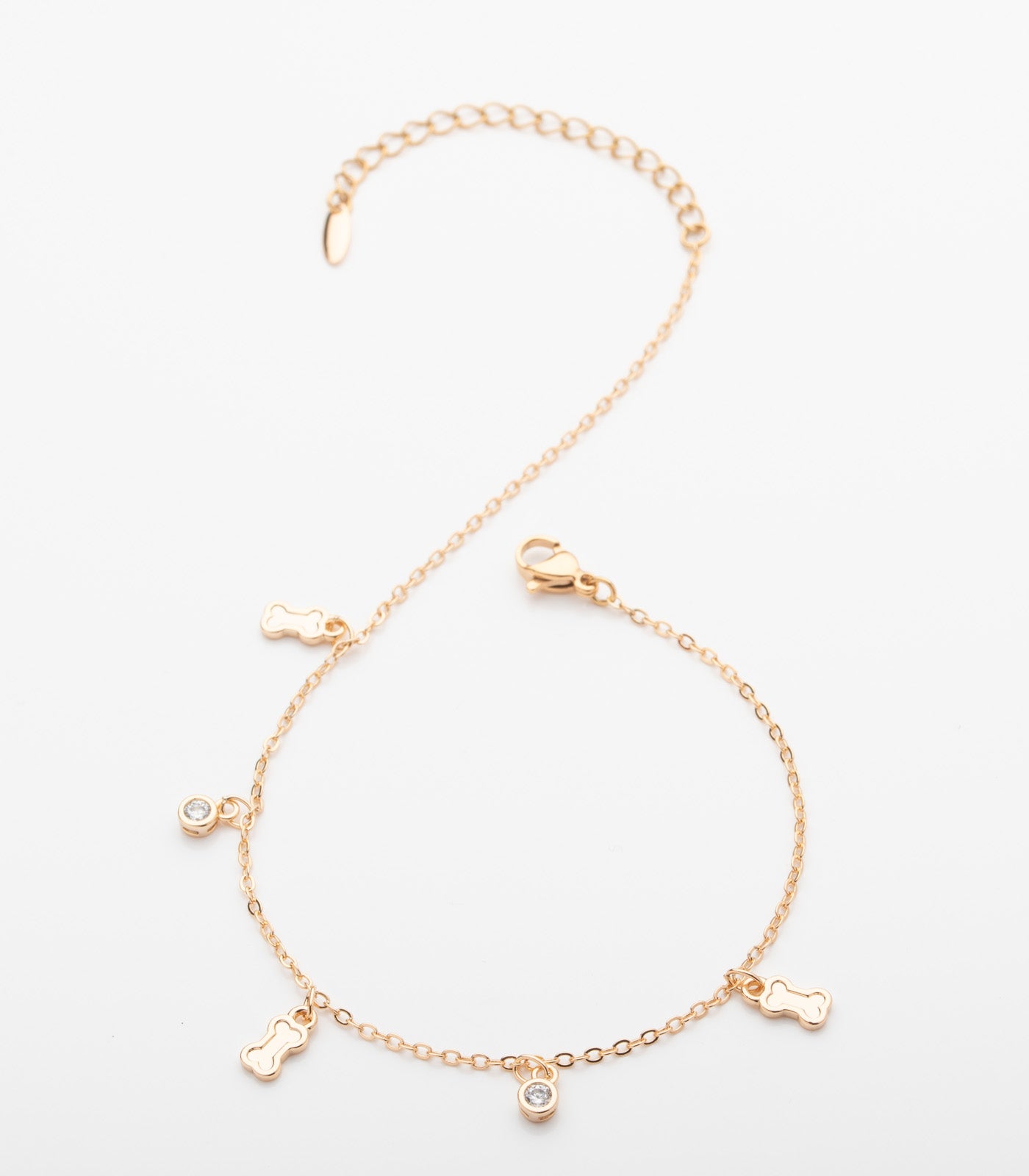 Everyday Cute Anklet (Brass)