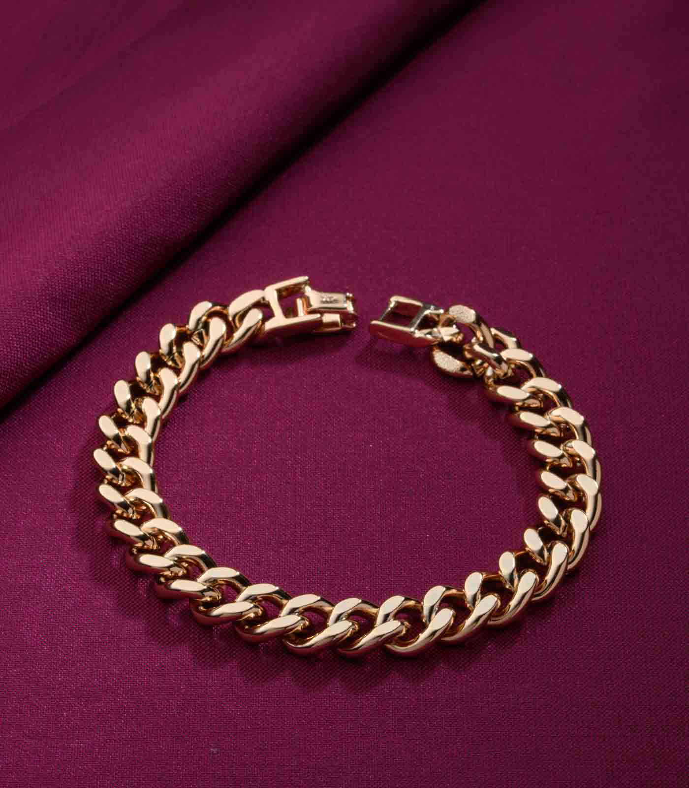 Bulky Chain Bracelet (Brass)