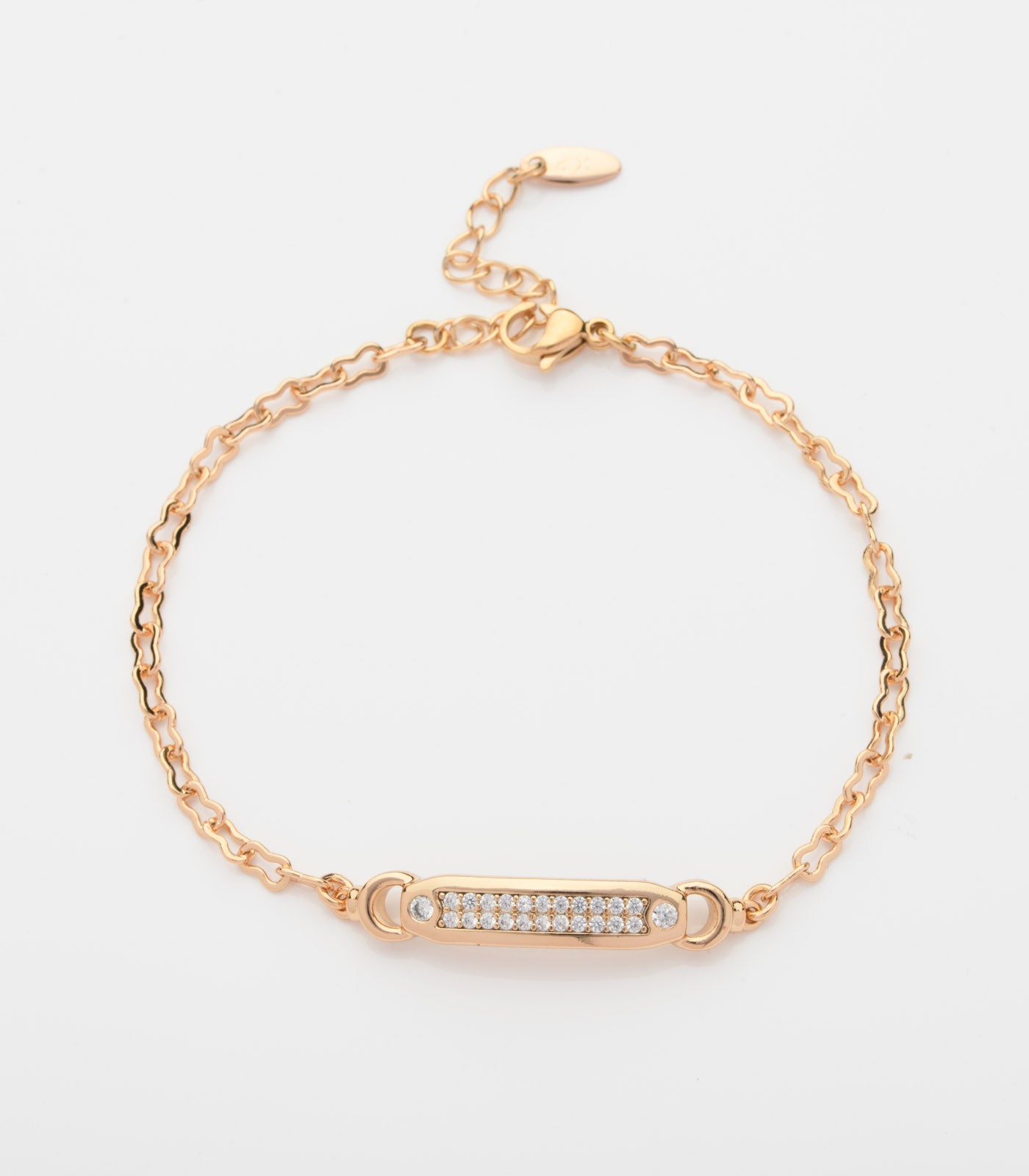 Golden Glam Bracelet (Brass)