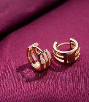 Daily Statement Hoops (Brass)