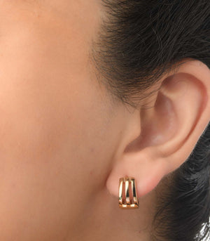 Daily Statement Hoops (Brass)