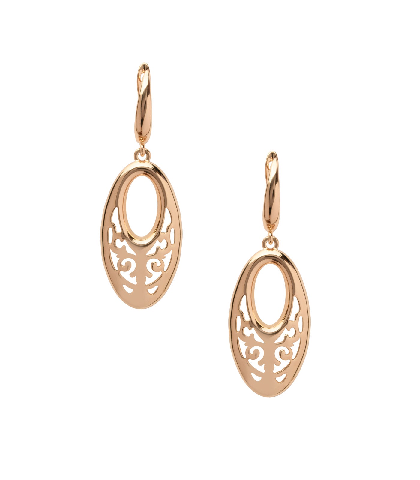 Engraved Earrings (Brass)