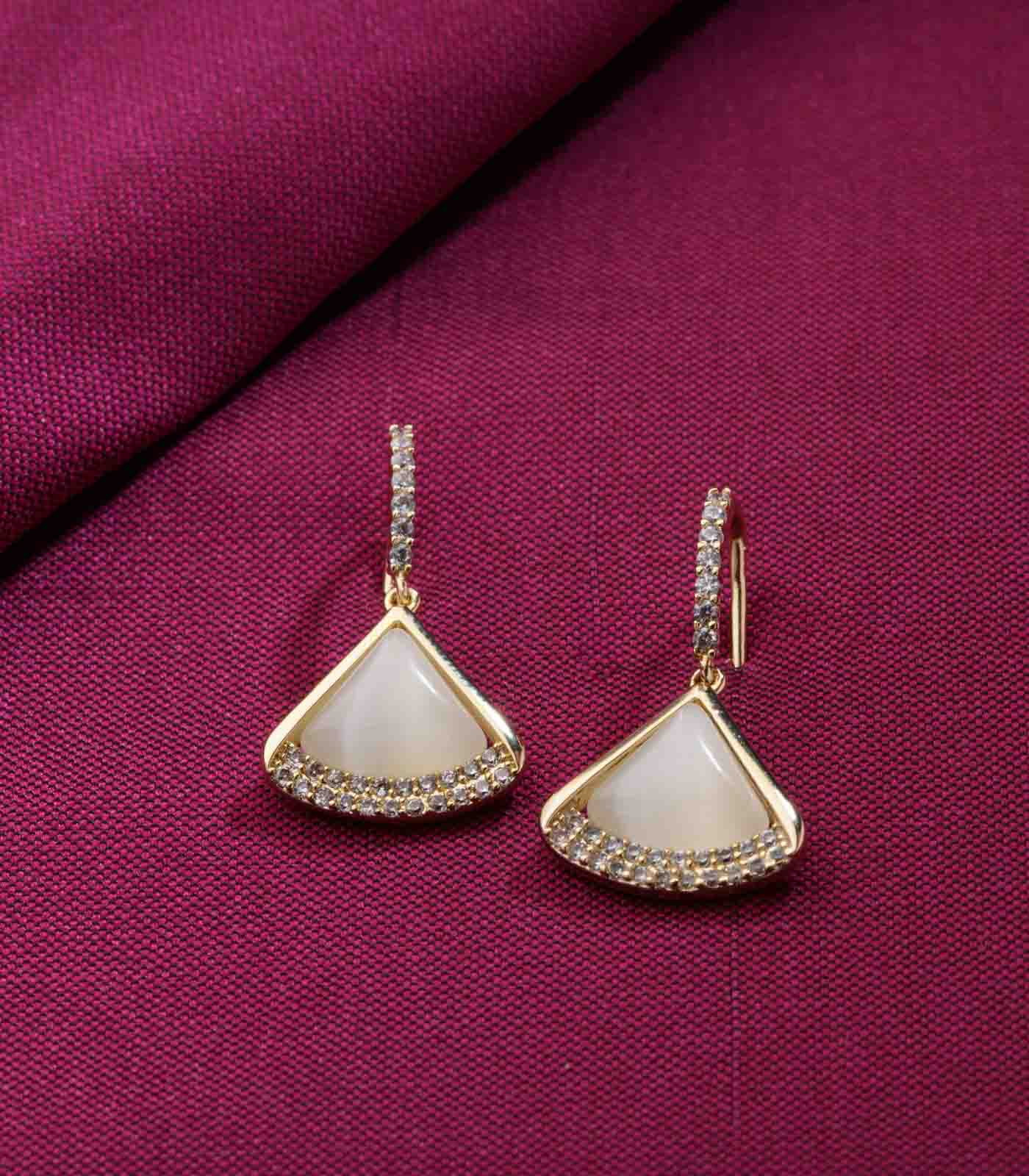 Elegant Earrings (Brass)