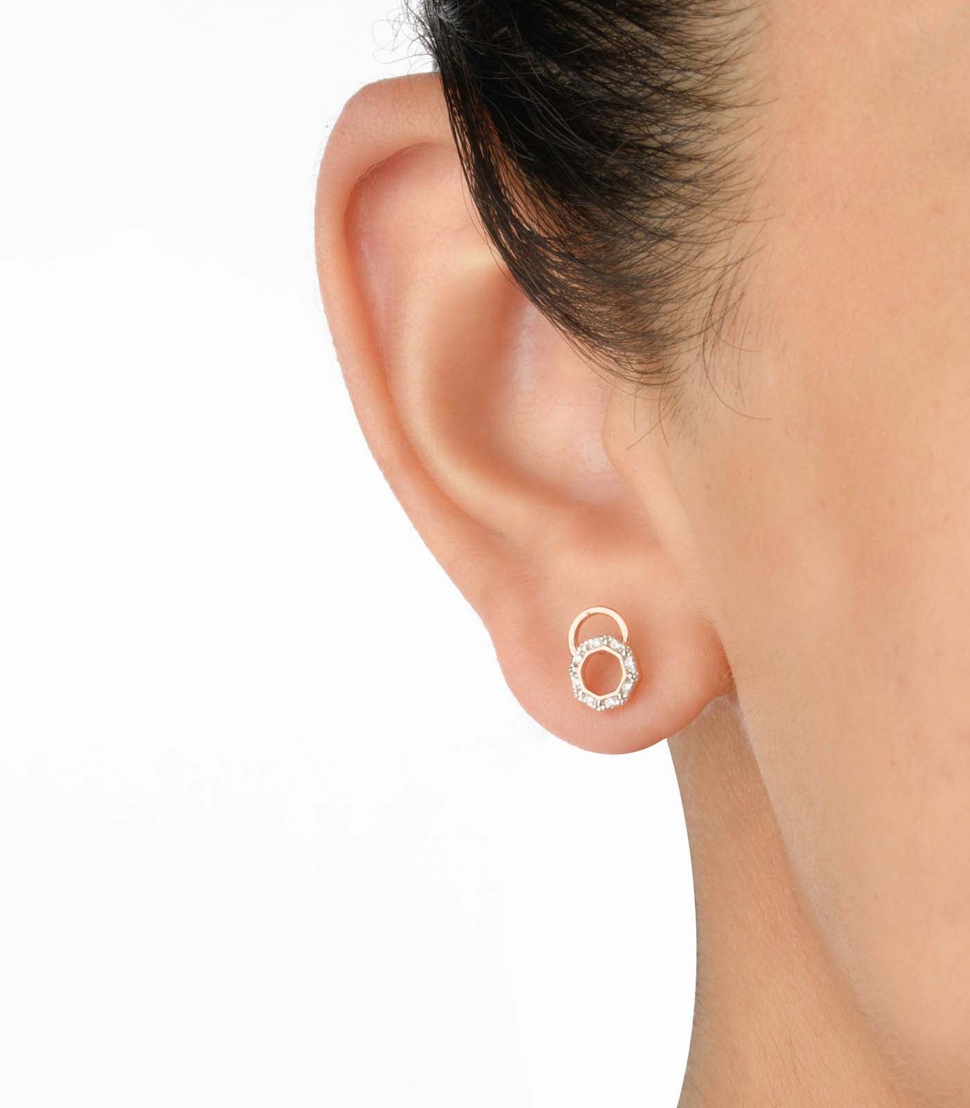 Diamond Stylish Swirls Earrings