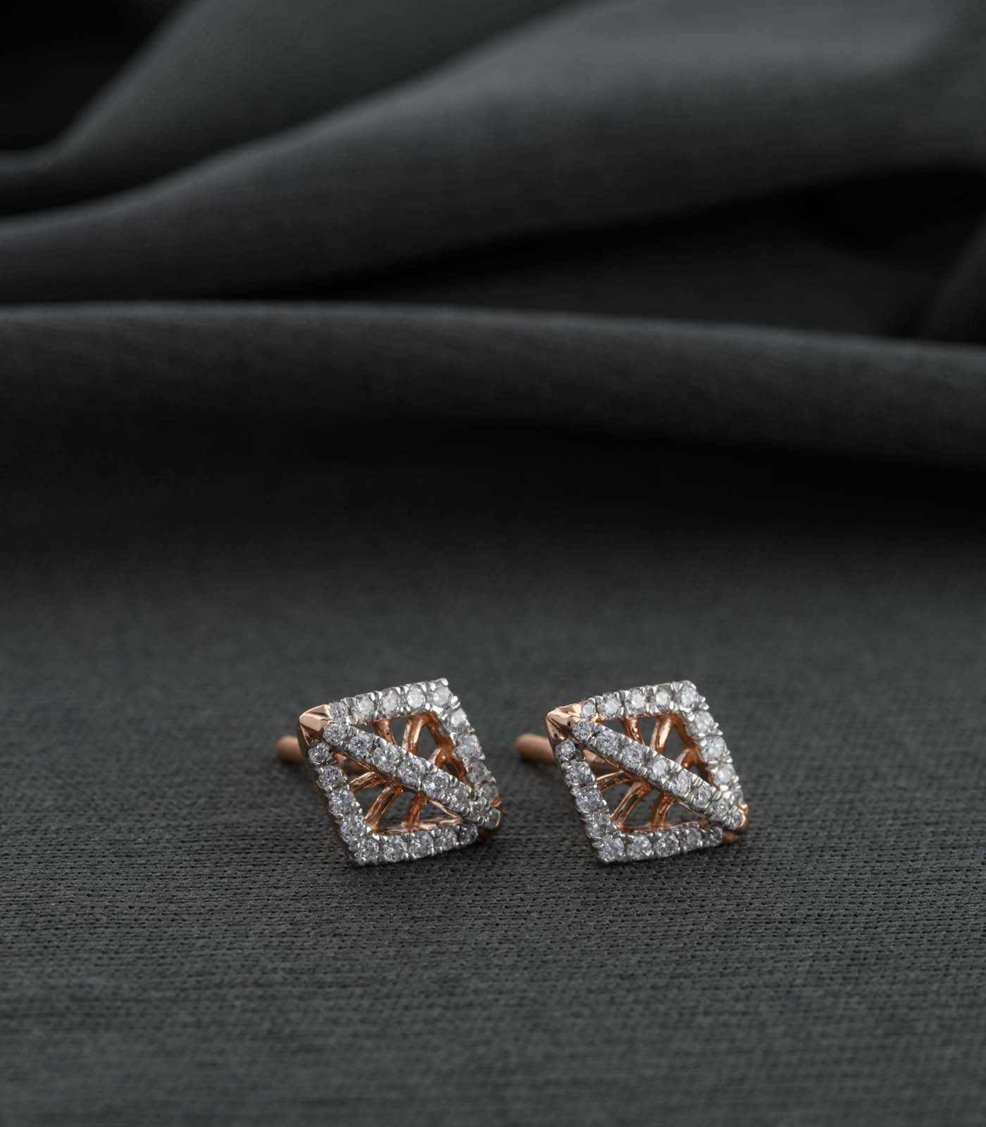 Diamond Glitter Glory Earrings