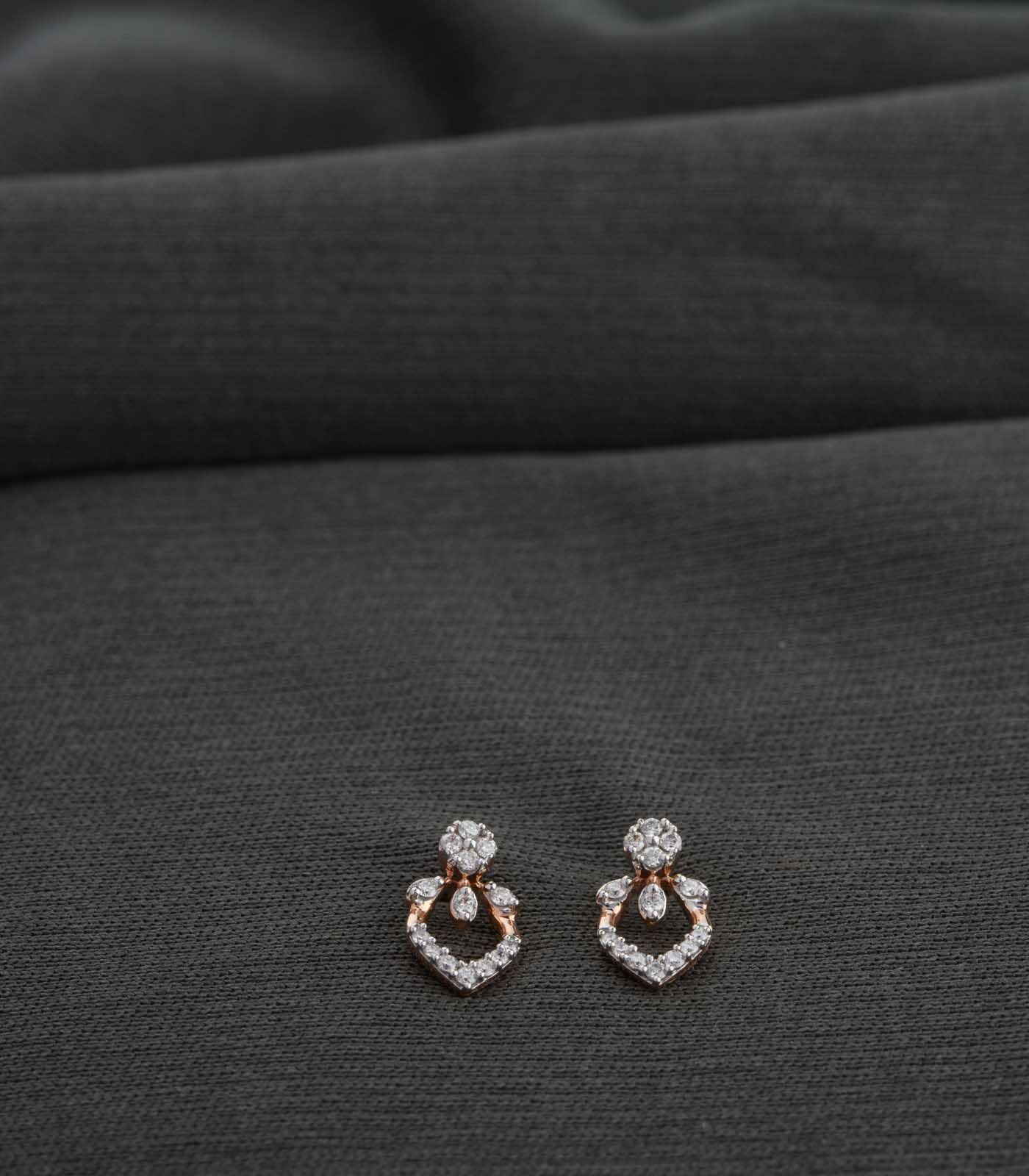 Diamond SparkStuds Earrings