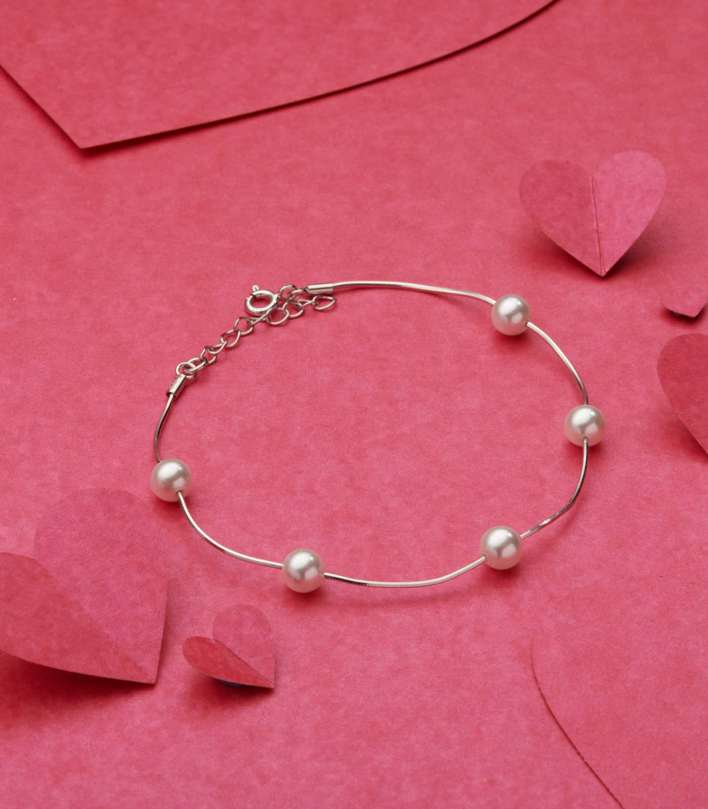 Premium Beads Bracelet (Silver)