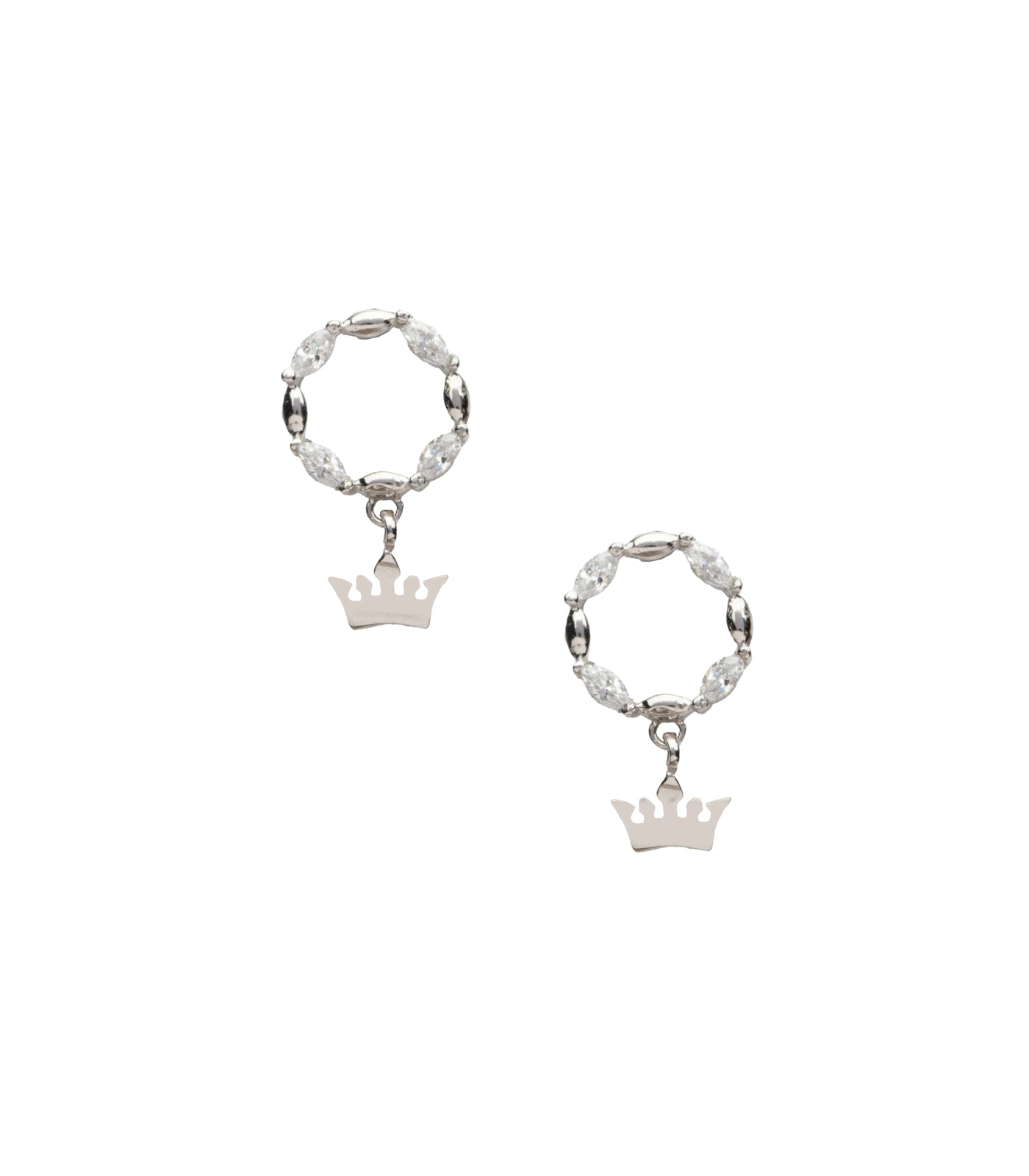 Hanging Crown Tops (Silver)