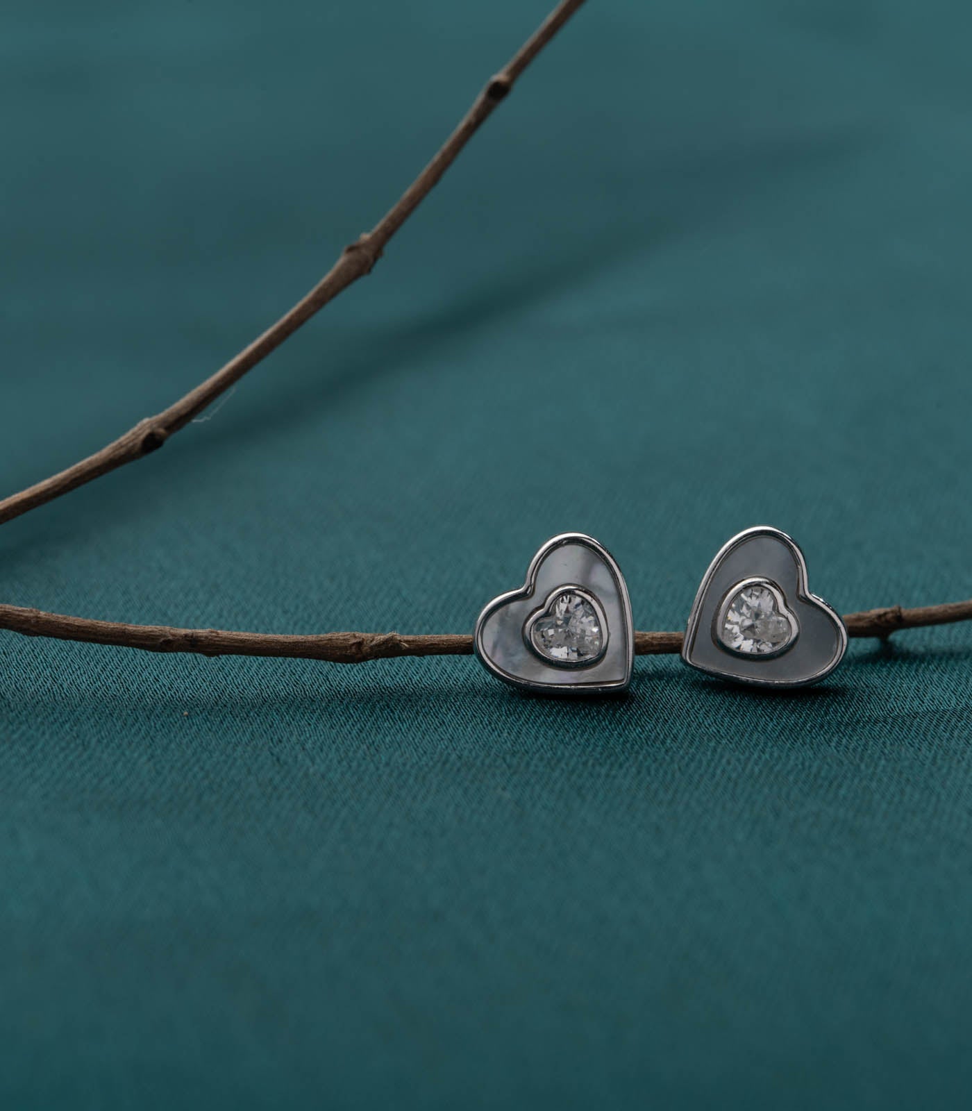 Heart Tops (Silver)