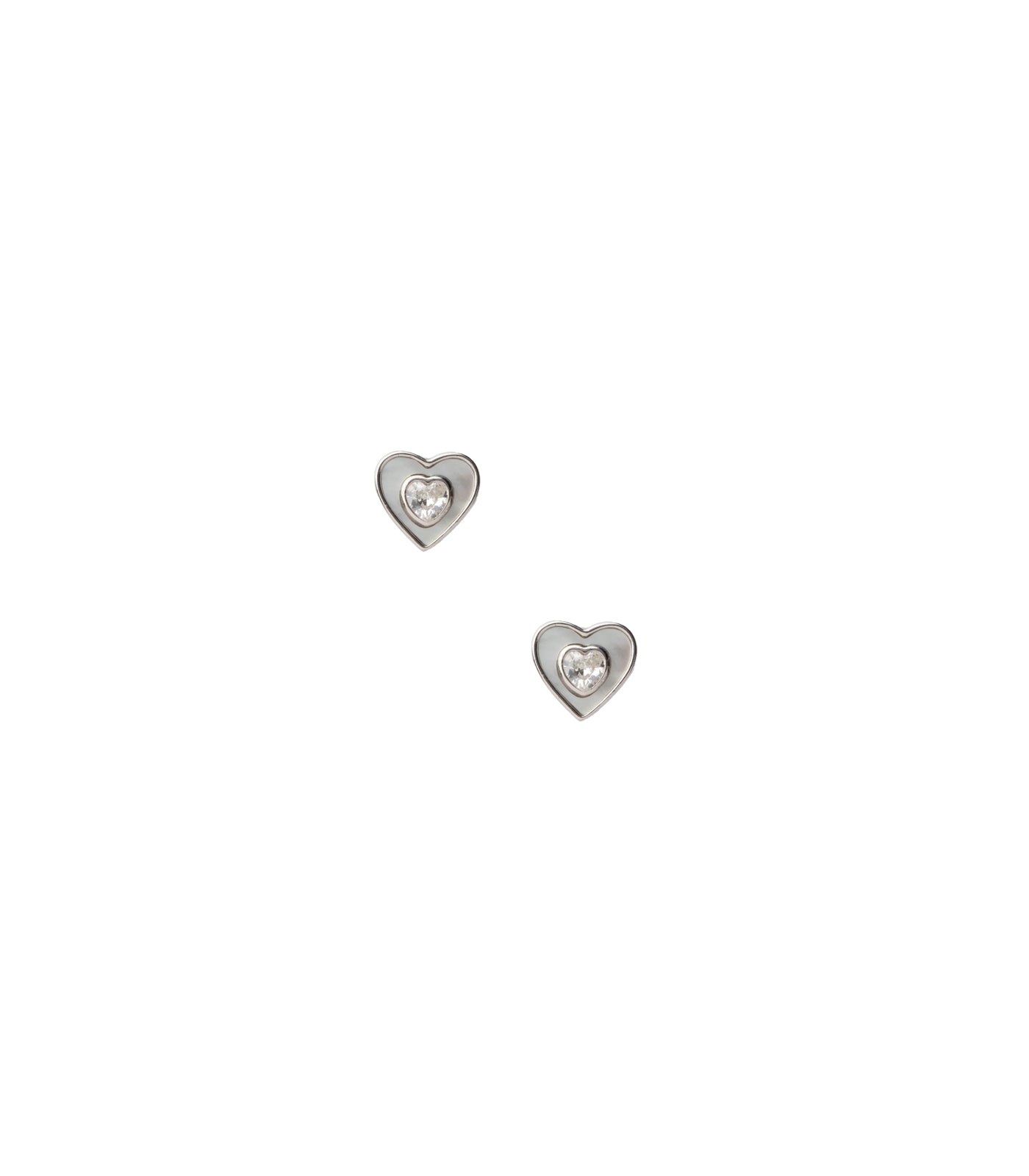 Heart Tops (Silver)