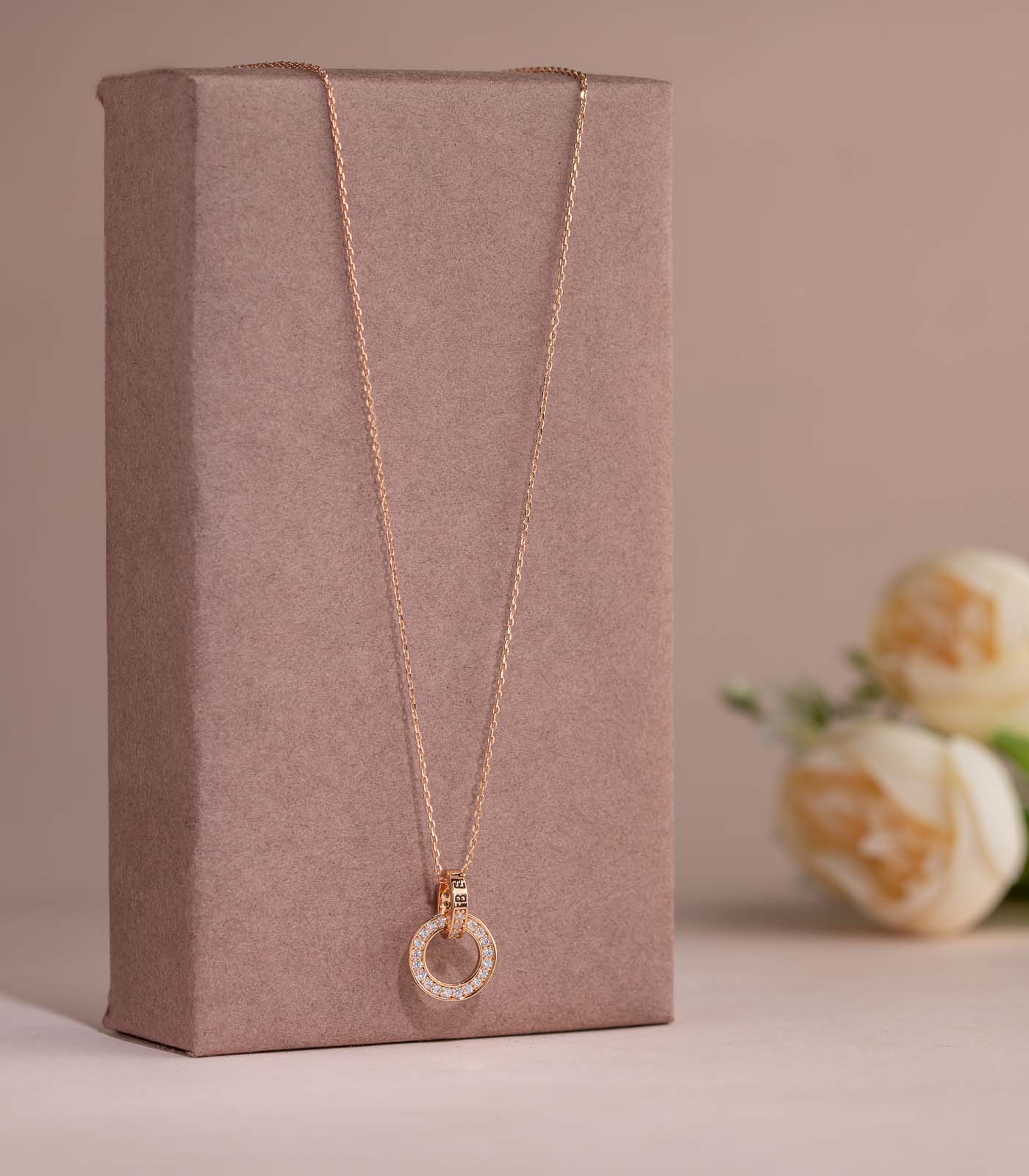 Little Ringlet Necklace Pendant (Brass)